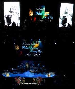 Staples Center, Michael Jackson Memorial