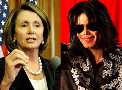 Nancy Pelosi, Michael Jackson