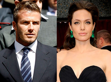 David Beckham, Angelina Jolie