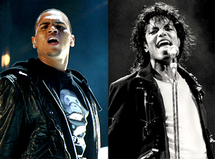 Chris Brown, Michael Jackson