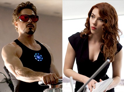 Which Iron Man 2 Star Is Sexier Scarjo Or Rdj E News