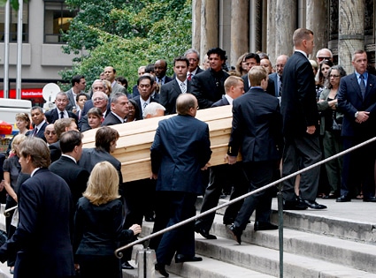 Walter Cronkite, Casket, Funeral