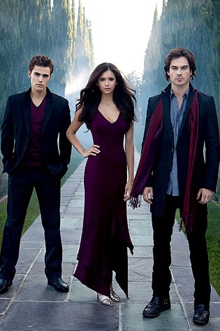 Paul Wesley, Nina Dobrev, Ian Somerhalder, The Vampire Diaries