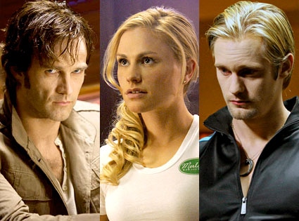 True Blood, Stephen Moyer, Anna Paquin, Alexander Skarsgard