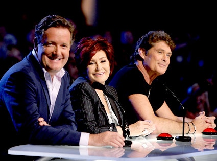 America's Got Talent, Piers Morgan, Sharon Osbourne, David Hasselhoff