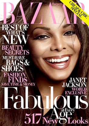 Janet Jackson, Harper's Bazaar, Cover