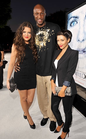 Khloe Kardashian Odom, Lamar Odom, Kim Kardashian