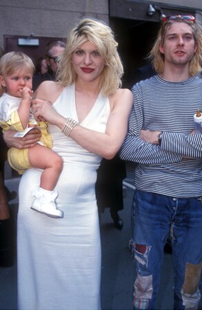 Kurt Cobain Courtney Love From Rock S Rockiest Romances E News