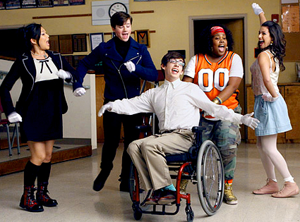 Glee, Chris Colfe, Cast