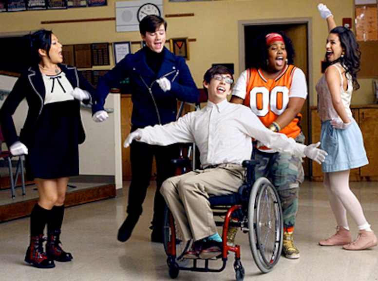 Glee, Chris Colfe, Cast