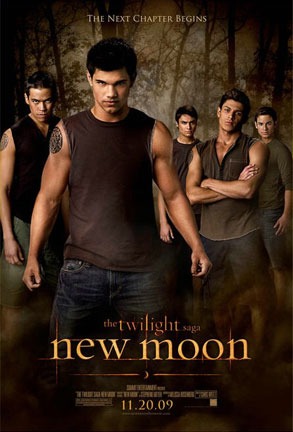 New Moon Poster, Wolf Pack