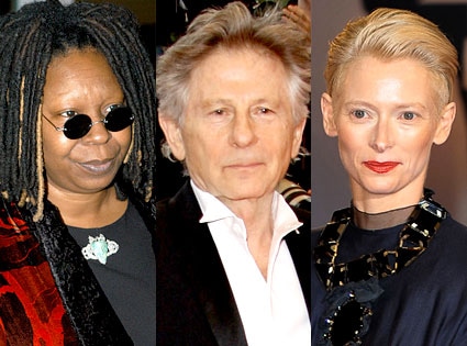 Whoopi Goldberg, Roman Polanski, Tilda Swinton