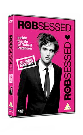 Robert Pattinson, Robsessed DVD Cover, Twilight