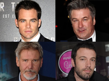 Chris Pine, Alec Baldwin, Harrison Ford, Ben Affleck