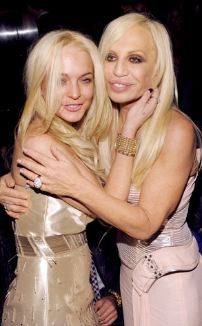 Lindsay Lohan, Donatella Versace