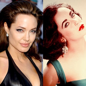 Angelina Jolie, Elizabeth Taylor