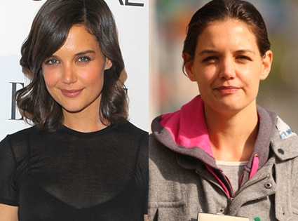 katie holmes without makeup