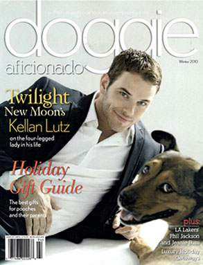 Kellan Lutz, Doggie Aficionado, Cover