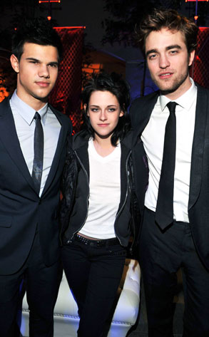 Taylor Lautner, Robert Pattinson, Kristen Stewart
