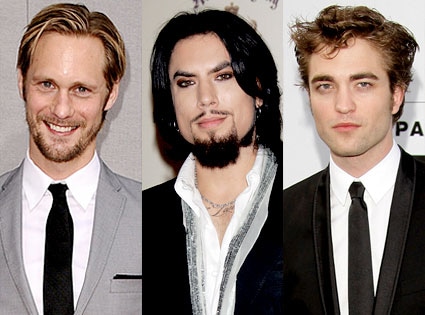 Alexander Skarsgard, Dave Navarro, Robert Pattinson