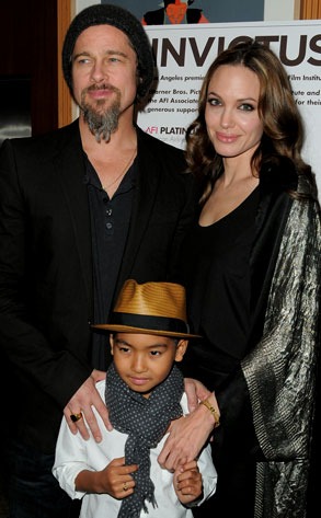 Brad Pitt, Angelina Jolie, Maddox Jolie-Pitt