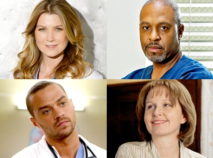 Grey's Anatomy, Ellen Pompeo, James Pickens Jr., Jesse Williams, Kate Burton