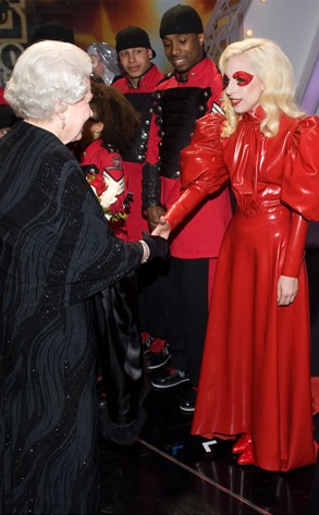 Queen Elizabeth, Lady Gaga