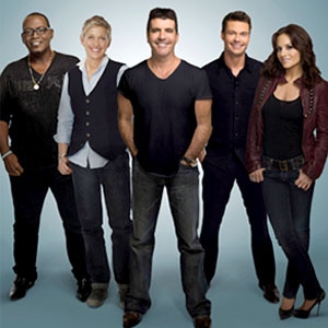 American Idol, Simon Cowell, Kara DioGuardi, Randy Jackson, Ellen Degeneres, Ryan Seacrest