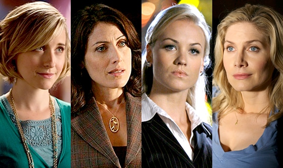 Allison Mack, Smallville, Lisa Edelstein, House, Yvonne Strahovski, Chuck, Elizabeth Mitchell, V, Girl on Top