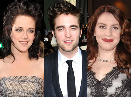 Kristen Stewart, Robert Pattinson, Stephanie Meyer