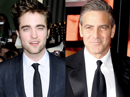 Robert Pattinson, George Clooney