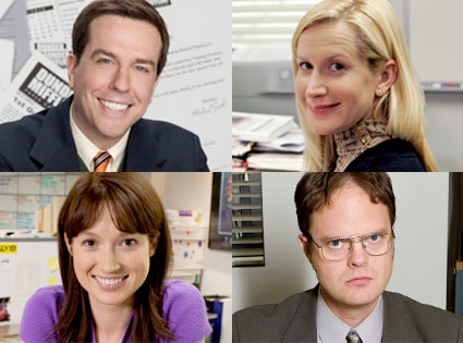 The Office, Ed Helms, Angela Kinsey, Ellie Kemper, Rainn Wilson