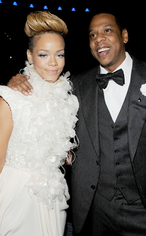 Rihanna & Jay-Z from 2010 Grammys: Party Pics | E! News