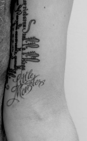 Lady Gaga, Tattoo