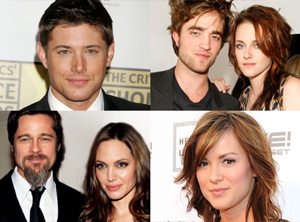 Jensen Ackles, Robert Pattinson, Kristen Stewart, Brad Pitt, Angelina Jolie, Danneel Harris