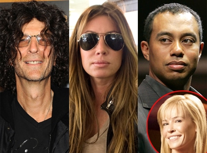Howard Stern, Rachel Uchitel, Tiger Woods, Chelsea Handler