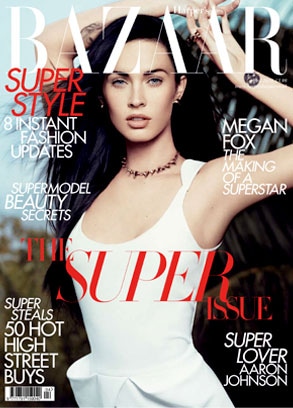 Megan Fox, Harper's Bazaar, UK Cover