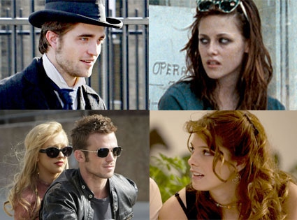 Robert Pattinson, Bel Ami, Kristen Stewart, Welcome to the Rileys, Cam Gigandet, Burlesque, Ashley Greene, Skateland