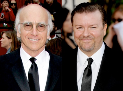 Larry David, Ricky Gervais