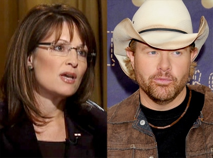 Sarah Palin, Toby Keith
