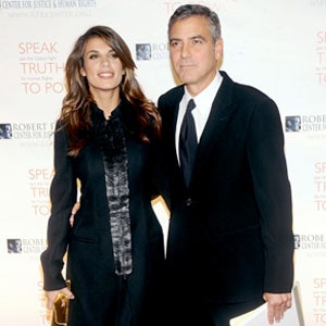 Elisabetta Canalis, George Clooney