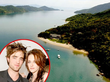 Robert Pattinson, Kristen Stewart, Breaking Dawn Location