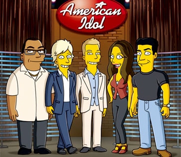 The Simpsons, American Idol