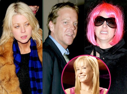 Tara Reid, Kiefer Sutherland, Britney Spears, Chelsea Handler