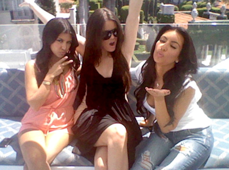 Kim Kardashian, Kourtney Kardashian, Khloe Kardashian Odom