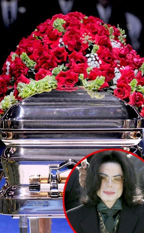 Michael Jackson, Casket