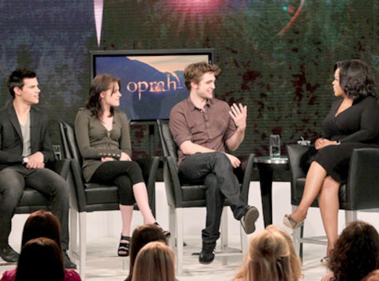 Taylor Lautner, Kristen Stewart, Robert Pattinson, The Oprah Winfrey Show