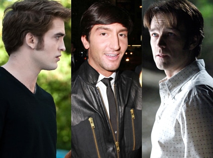 Robert Pattinson, Eclipse, Evan Lysacek, Stephen Moyer, True Blood