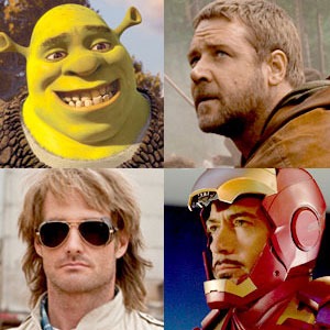 Shrek Forever After, Russell Crowe, Robin Hood, Will Forte, MacGruber, Robert Downey Jr., Iron Man 2