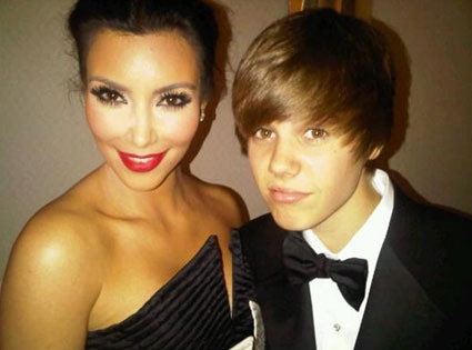Kim Kardashian, Justin Bieber